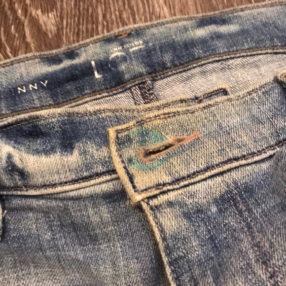 Ann Taylor Loft Boyfriend Cuffed Jeans 28/6 - Picture 6 of 6